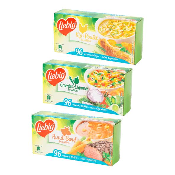 LIEBIG(R) Cubes de bouillon, 96 pcs