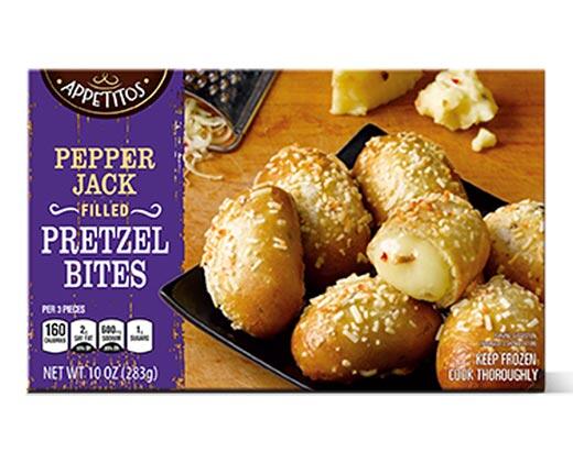 Appetitos 
 Filled Pretzel Bites Pepper Jack or Cheddar