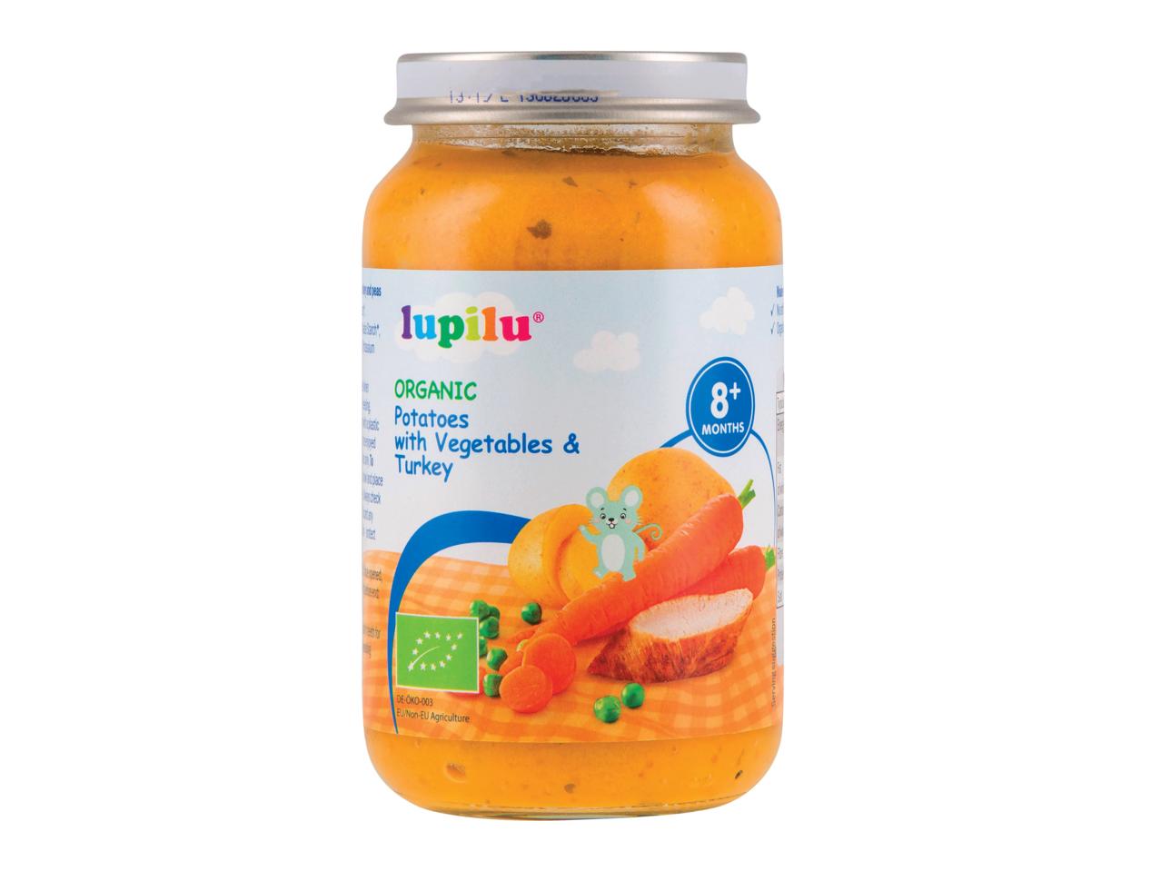 LUPILU Organic Potatoes with Vegetables & Turkey