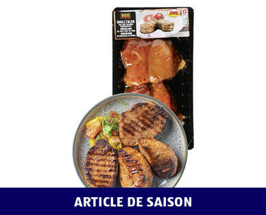 BBQ 
 MÉDAILLONS À GRILLER