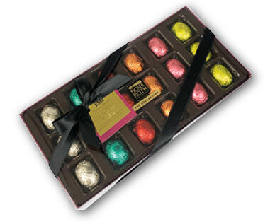 MOSER ROTH Mini œufs en chocolat dans une boîte cadeau