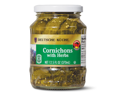 Deutsche Küche Cornichons With Herbs