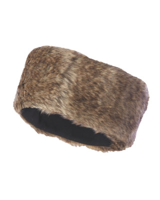 Inoc Faux Fur Knitted Bobble Hat