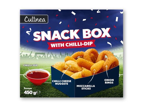 Amerikansk-inspireret snackboks