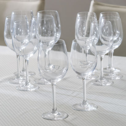 Verres à vin en cristal, 6 pcs