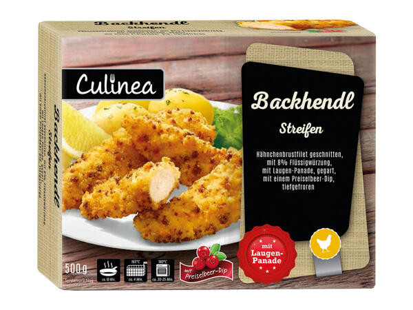 Backhendl Streifen