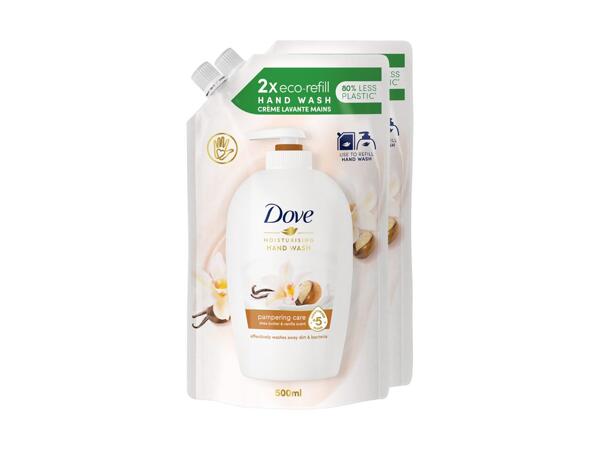 Lotion nettoyante pour les mains Dove, recharge en pack de 2 (valable uniquement en Suisse alémanique et en Suisse romande)