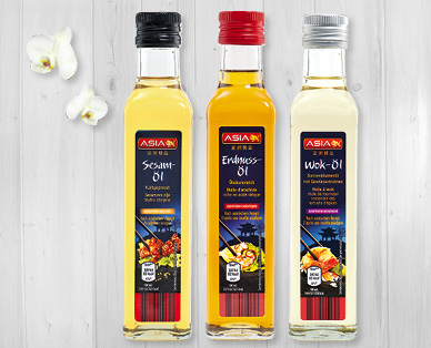 Olio di sesamo/arachidi/per wok ASIA