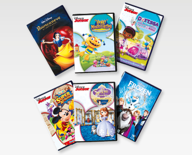 DVD per bambini DISNEY