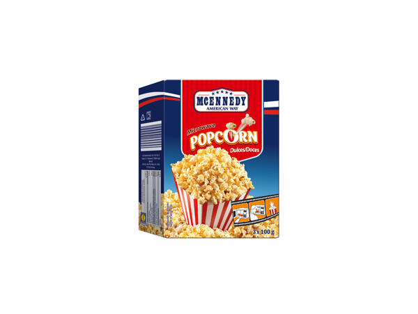 Popcorn in der Mikrowelle