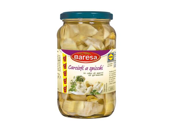 Artichokes slices