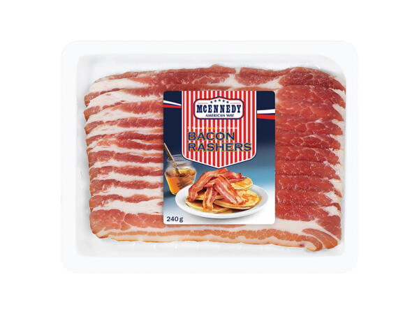 Smoked Bacon Rashers with Honey