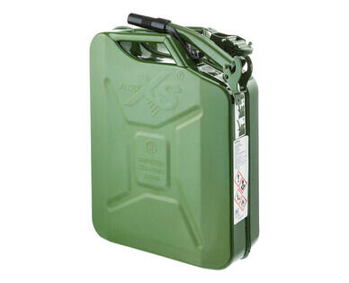 20L Metal Jerry Can with Pouring Spout