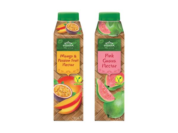 Mango-Maracuja oder Guaven Nektar
