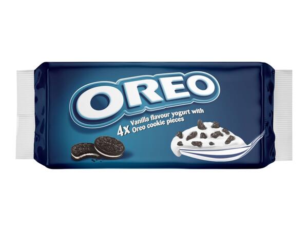 Oreo Vanilla Flavoured Yoghurt with Oreo Cookie Pieces