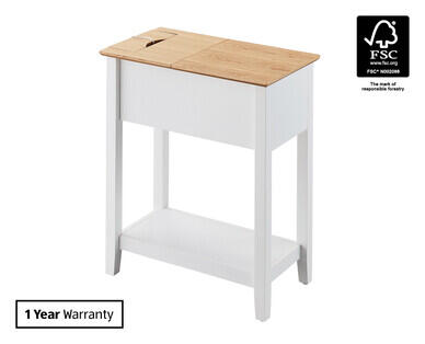 Side Table with Charger