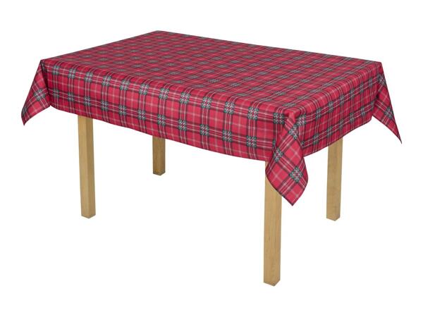 Livarno Home Red Tablecloth