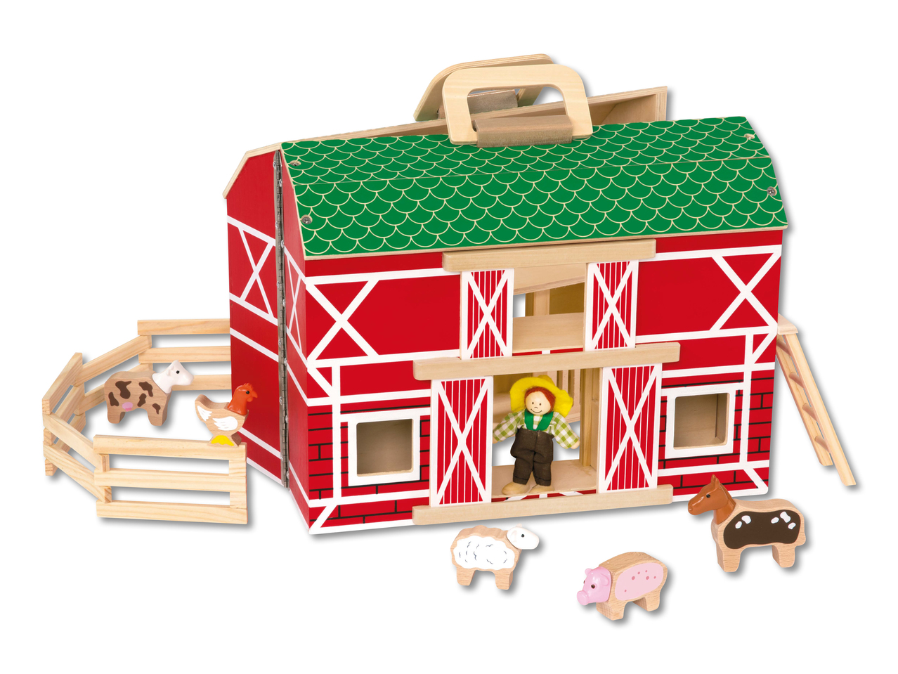 Ferme transportable, 9 pièces
