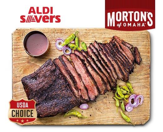 Morton's of Omaha 
 USDA Choice Salt & Pepper Beef Brisket