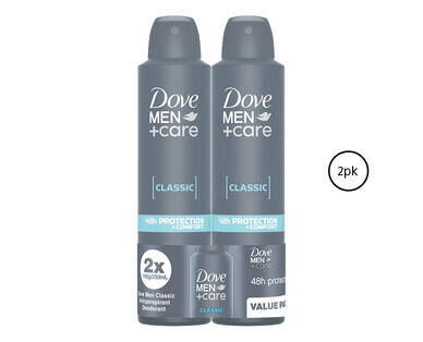 Dove Antiperspirant Deodorant Aerosol 2 x 145g