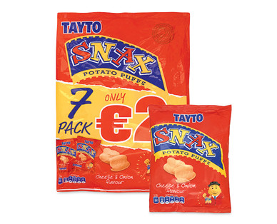 Tayto Snax 7 Pack Potato Puffs