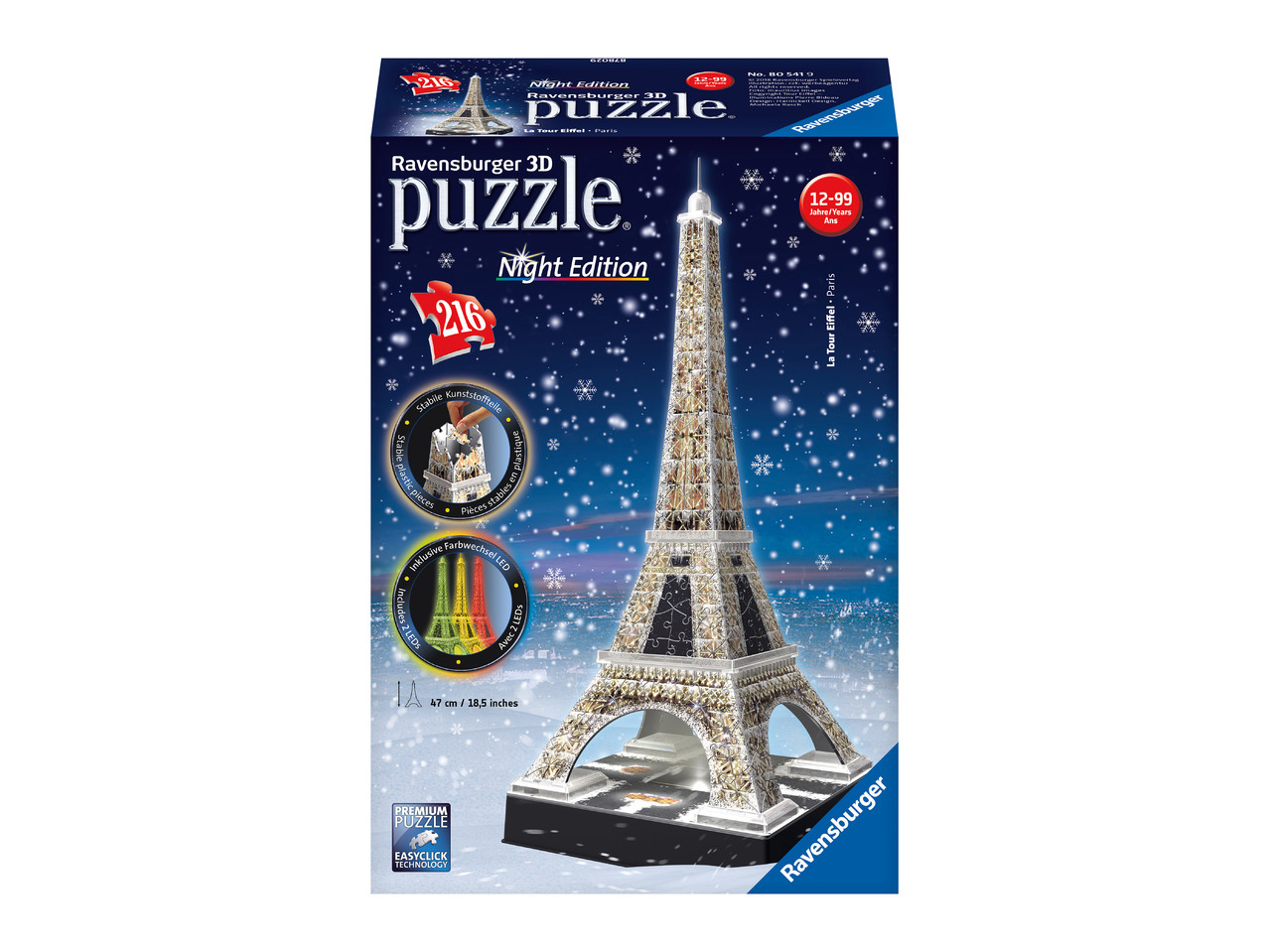 3D LED puzzle