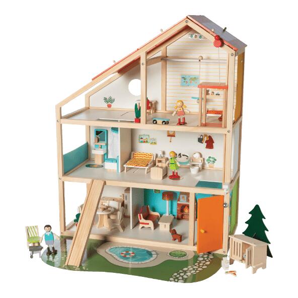 PLAYLAND(R) 				Holzpuppenhaus