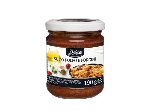 Octopus and Porcini Mushroom Sauce