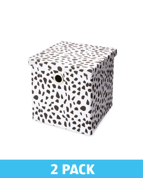 Dalmation Storage Cube 2 Pack