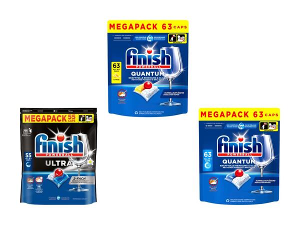 Capsules pour lave-vaisselle Finish