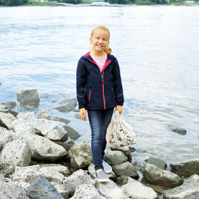 Softshelljakke til børn