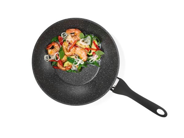 HLINÍKOVÁ PÁNEV / HLINÍKOVÁ PÁNEV WOK ⌀ 28 CM