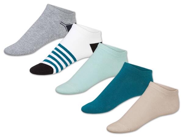 Herren Sneakersocken, 5 Paar