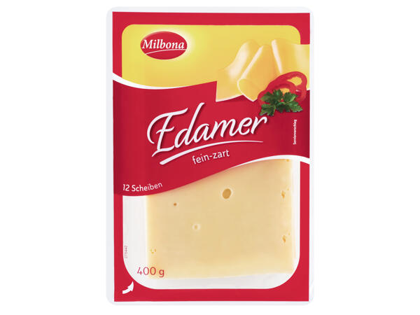 Edamer in Scheiben