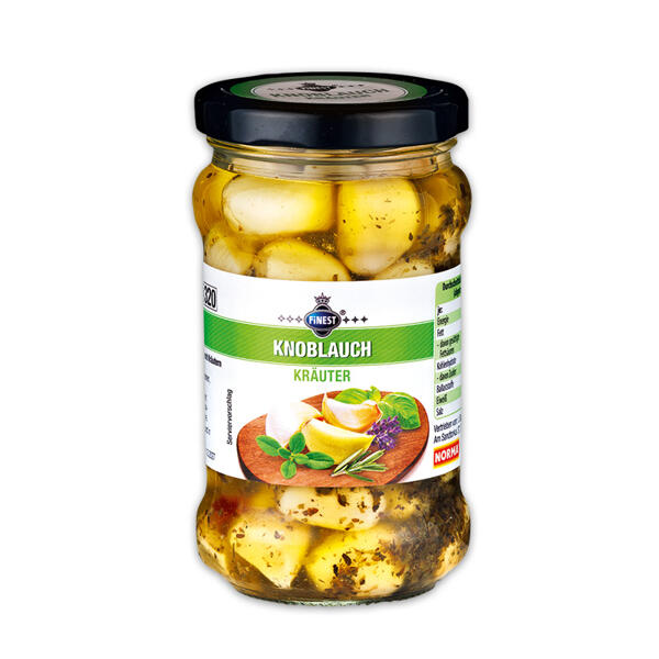 Eingelegter Knoblauch