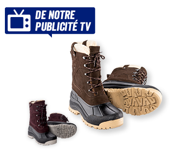 Bottes canadiennes pour femmes/hommes INOC