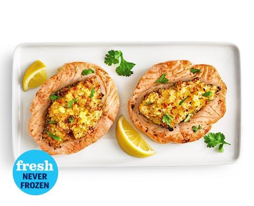 Fresh Stuffed Atlantic Salmon