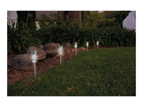 Livarno Lux LED Solar Stake Lights1