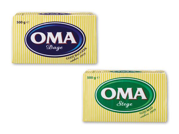 OMA stege- eller bagemargarine