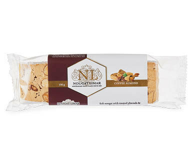 Nougat Limar Coffee Almond Log 150g