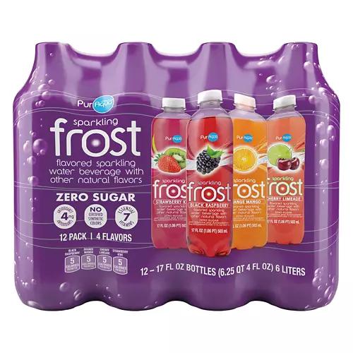 Frost Sparkling Water Variety Pack - 12 pack, 12 fl oz