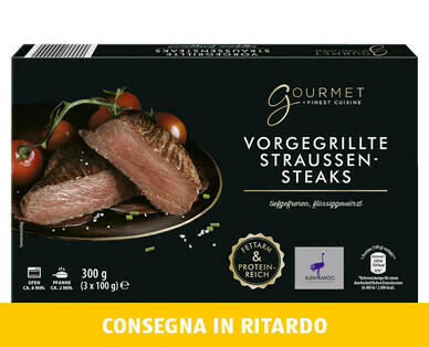 GOURMET 
 STEAK DI STRUZZO