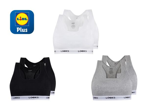 Brassières LOOKS by WJ, set de 2 (action valable uniquement en Suisse alémanique)