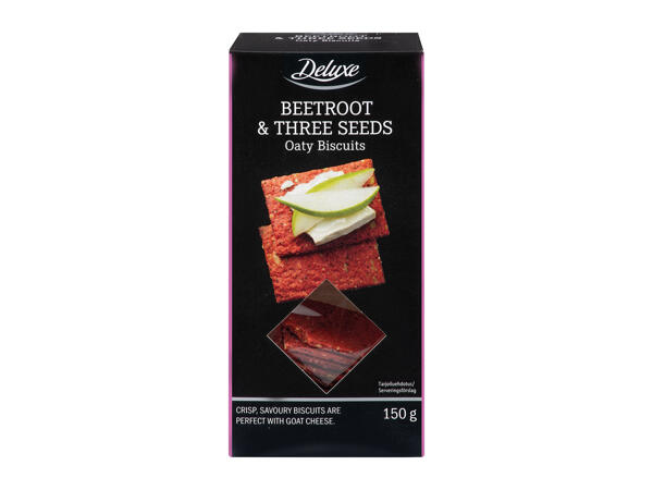  Deluxe Flavoured Biscuits for Cheese assorted