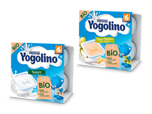 Dessert pour bébé Nestlé bio