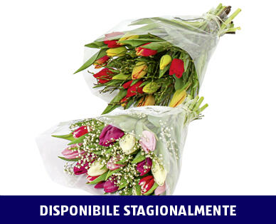 BOUQUET DI TULIPANI ASSORTITI