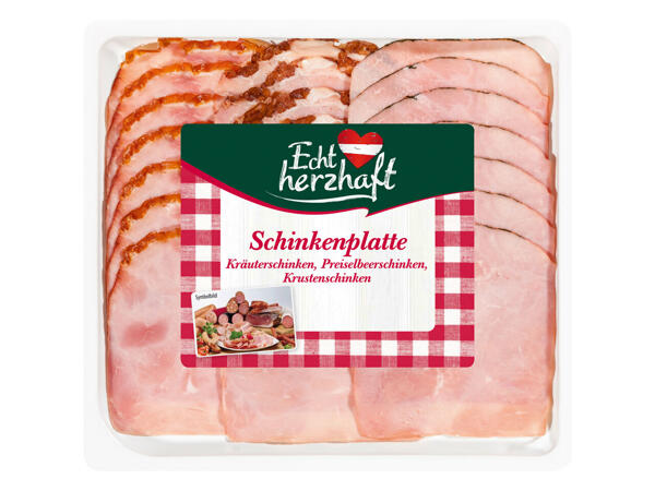 Schinkenplatte