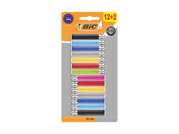 Briquet mini BIC XXL 12 + 2