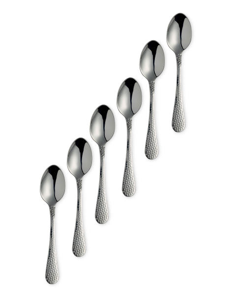 Bevelled Tea Spoon 6- Pack