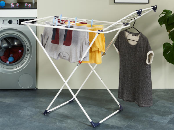 Étendoir à linge 2 en 1